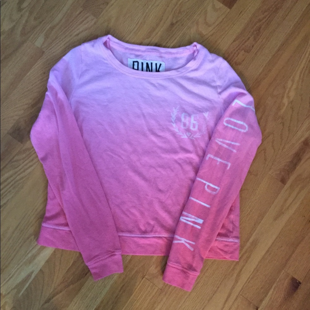 PINK. Victoria’s Secret Ombré Pullover